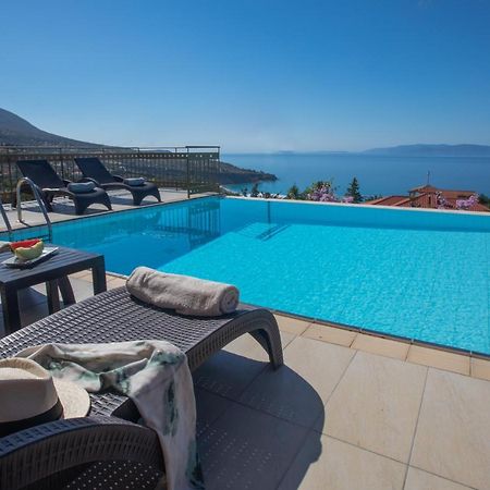 Lourdas Beach View Villa Vlachata エクステリア 写真