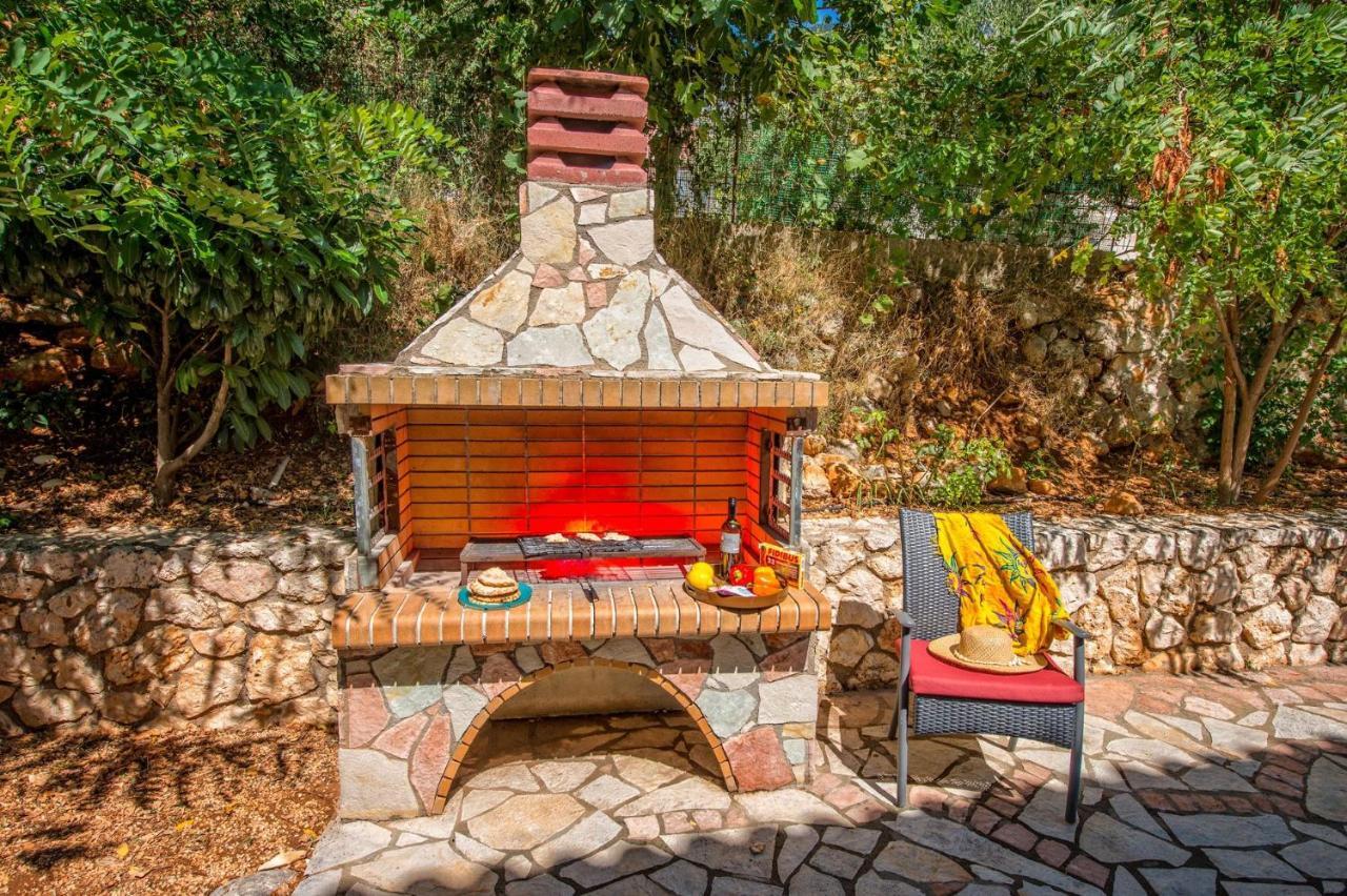 Lourdas Beach View Villa Vlachata エクステリア 写真