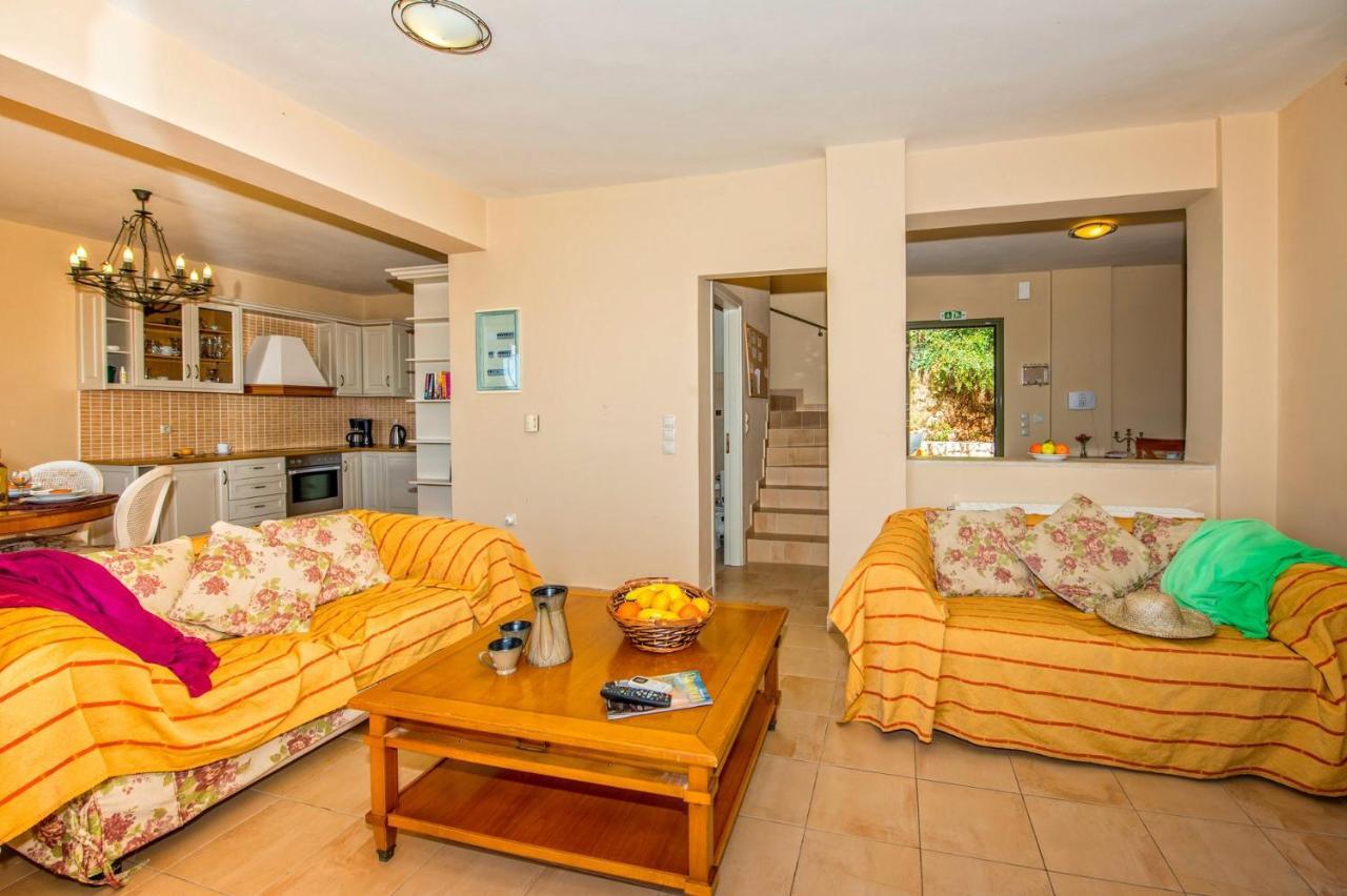 Lourdas Beach View Villa Vlachata エクステリア 写真